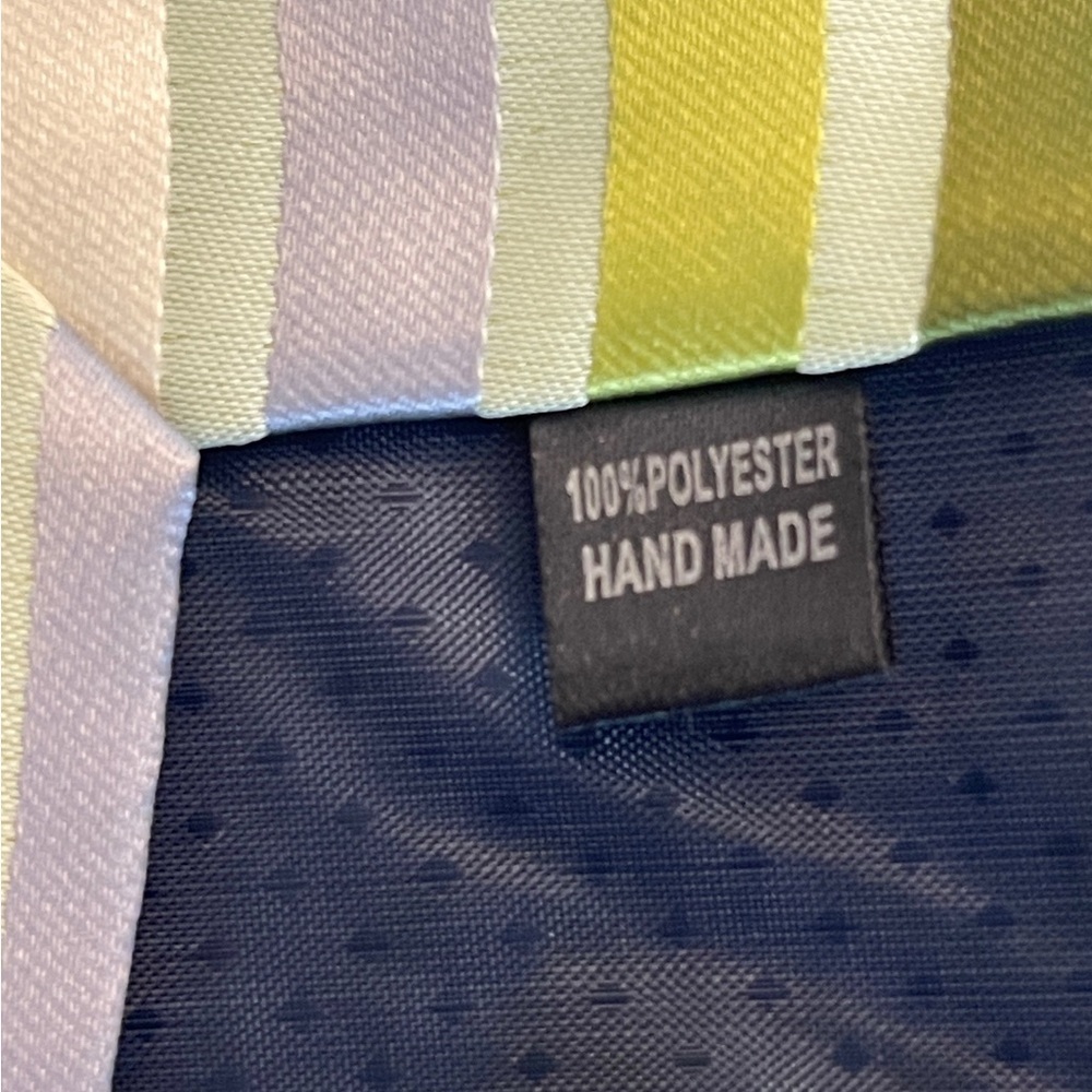 Green Striped Men's Tie - Picture 6 of 6